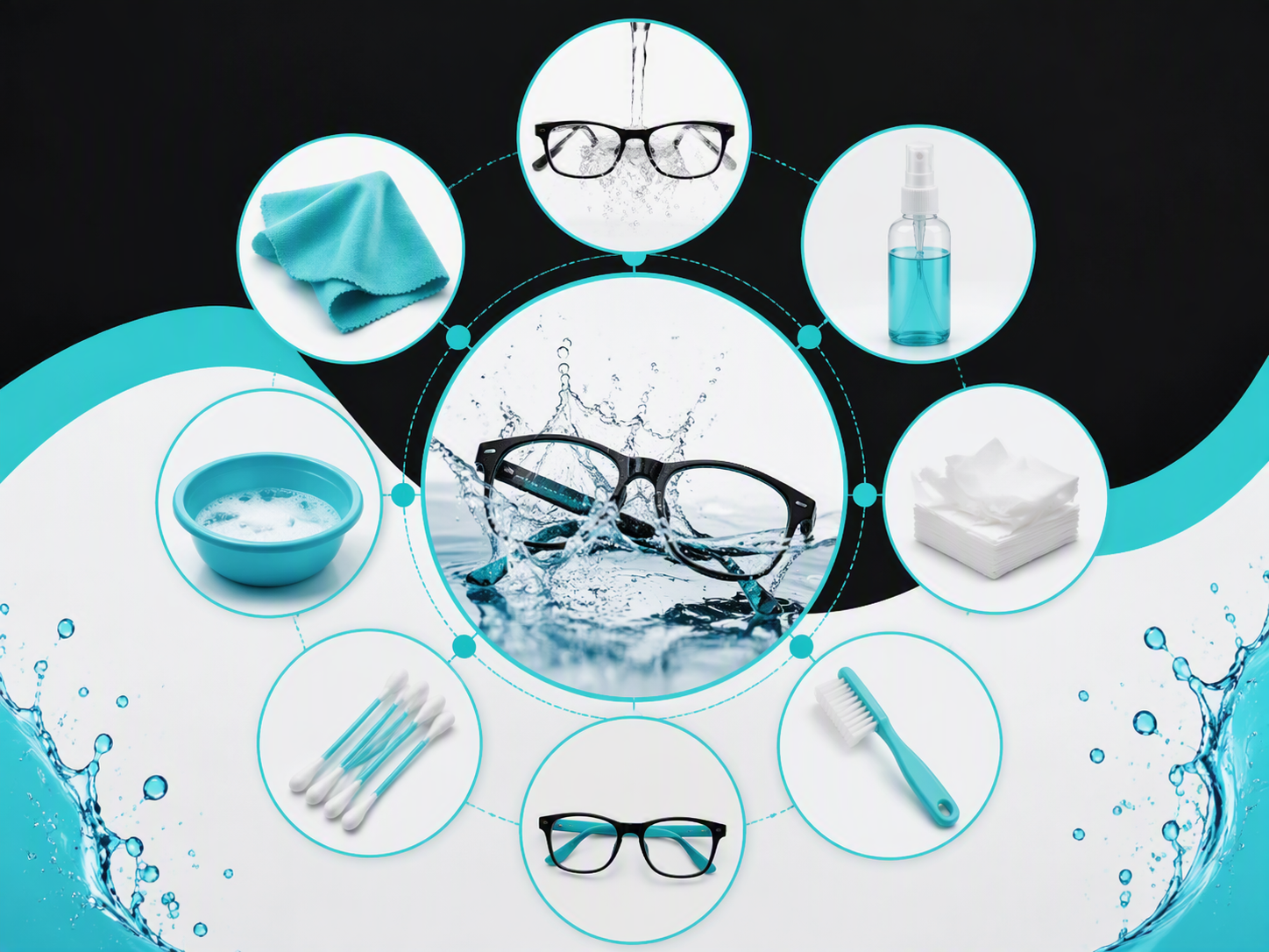۷ روش ساده برای تمیز کردن عینک بدون آسیب