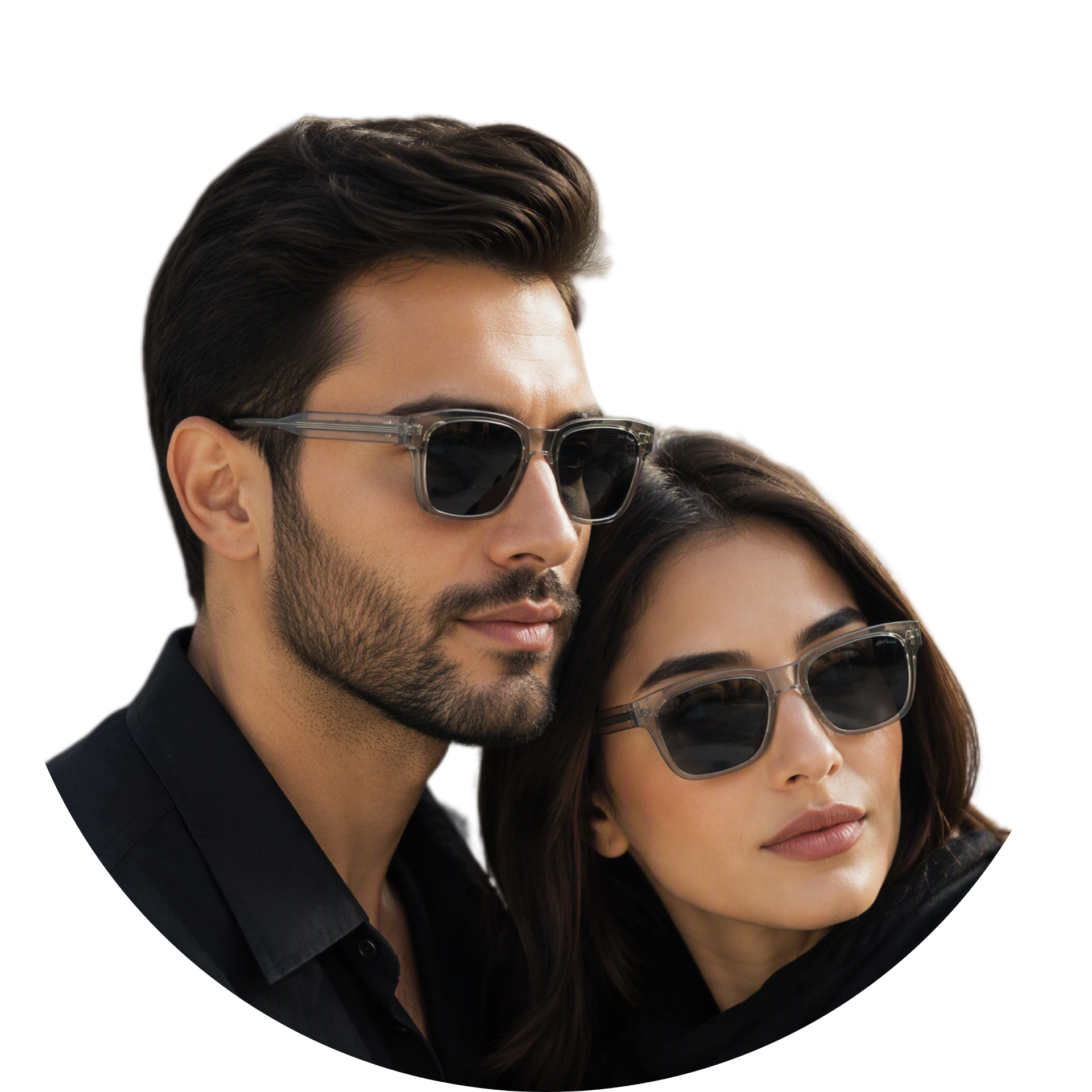 عینک آفتابی دسته سیم برند فاری گرام - کد 58949